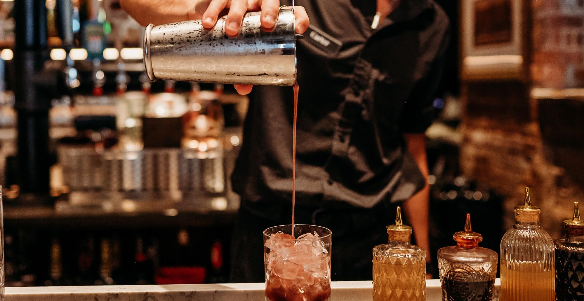 Cocktail Pouring Tavern